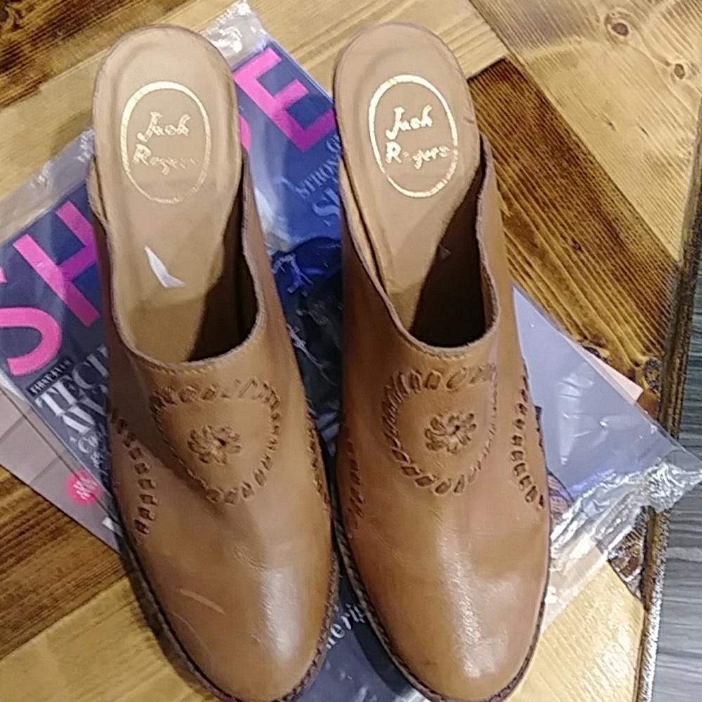 Jack Rogers mule booties